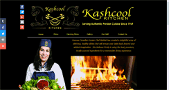 Desktop Screenshot of kashcoolkitchen.com