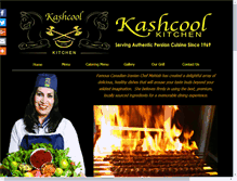 Tablet Screenshot of kashcoolkitchen.com